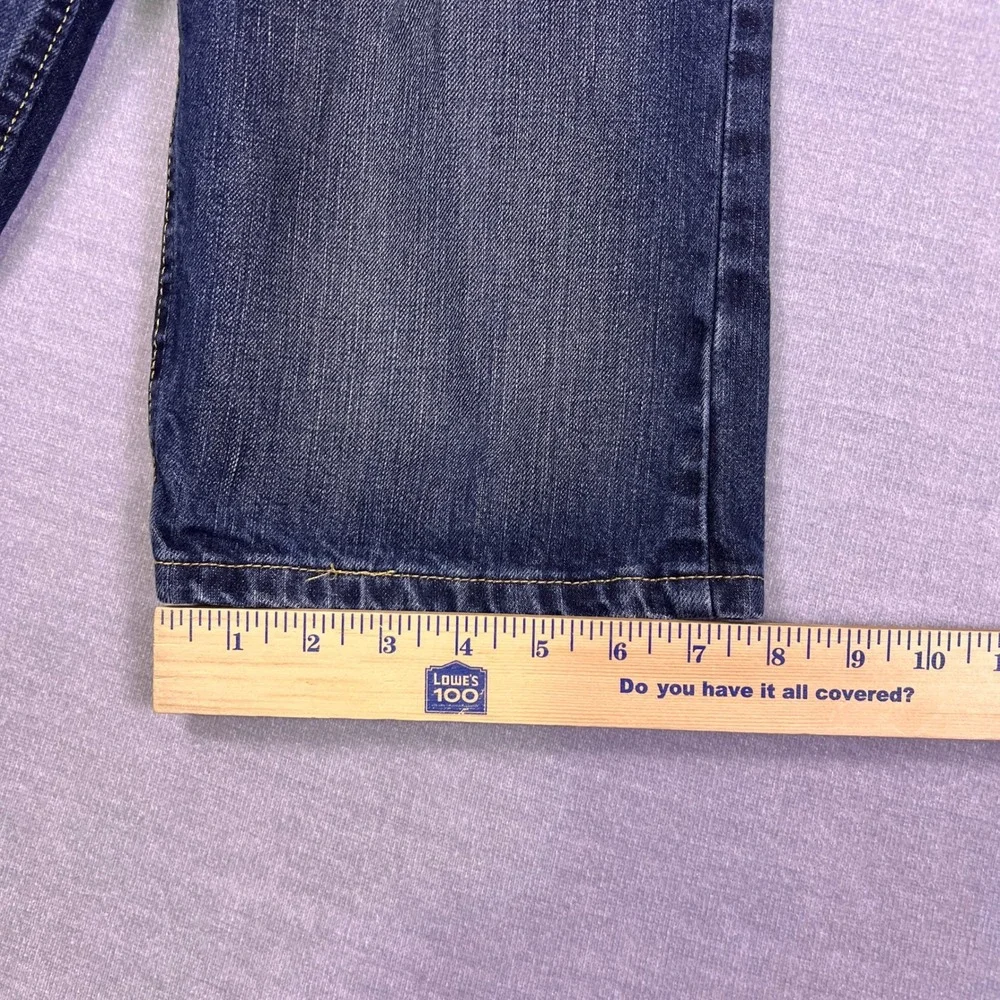Wrangler Regular Fit Mid Rise Denim Shorts Boys Size 12 Blue‎ Cotton Blend